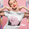Pink Piggy, Women's T-shirt - chichimart